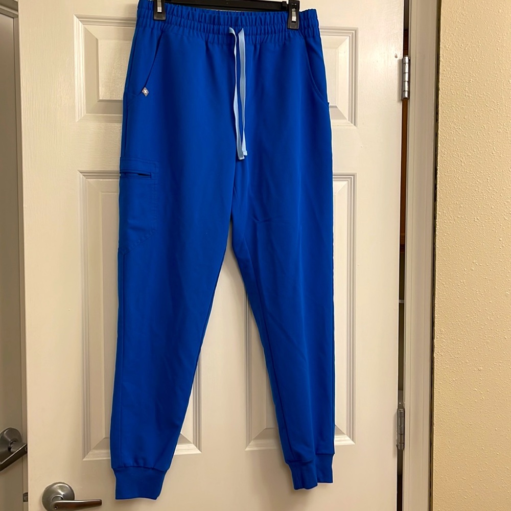 FIGS High-waisted Zamora Joggers Royal Blue Medium